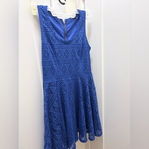 Express Vibrant Blue Blouse